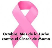 Octubre, mes de la lucha contra el cáncer de mama (imagen)